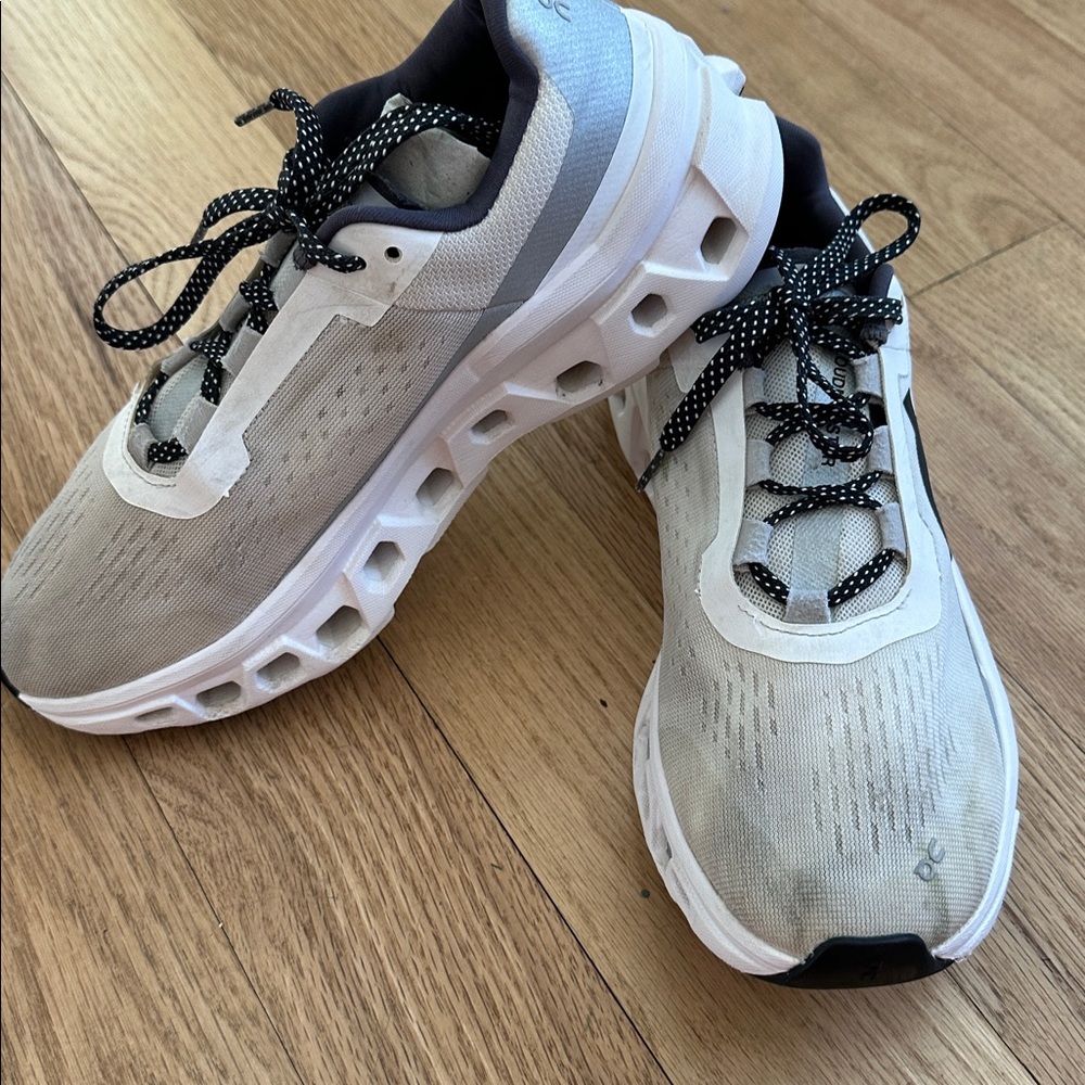 On Running Cloudmonster Cloudtec white sneakers/r… - image 5